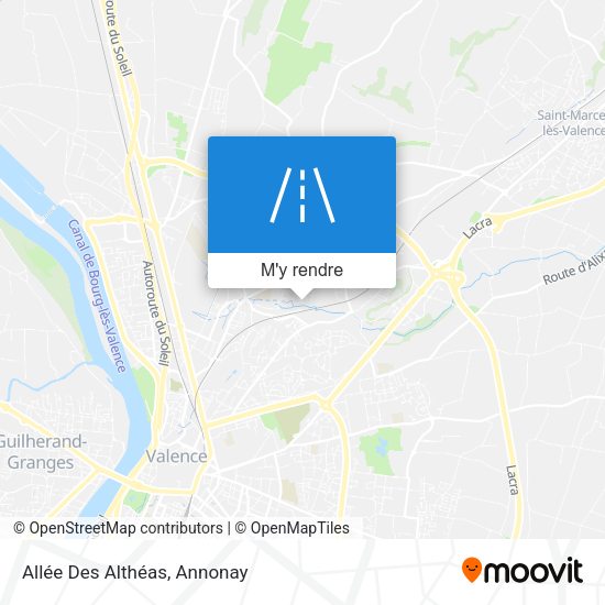 Allée Des Althéas plan
