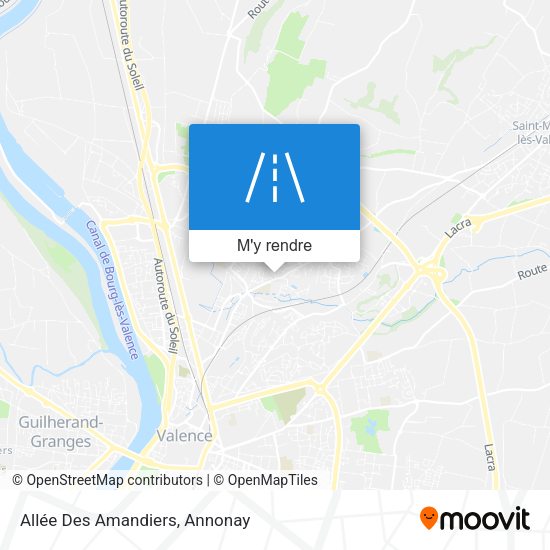 Allée Des Amandiers plan
