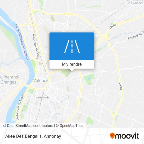 Allée Des Bengalis plan