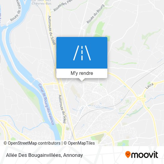 Allée Des Bougainvillées plan