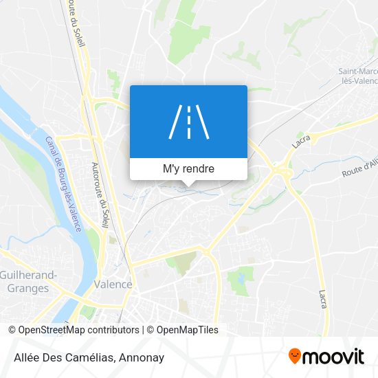 Allée Des Camélias plan