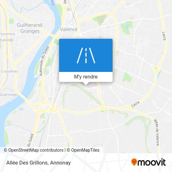 Allée Des Grillons plan