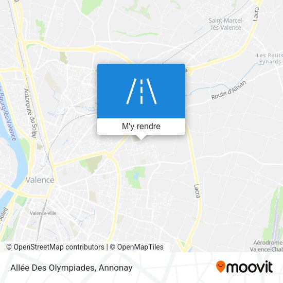 Allée Des Olympiades plan