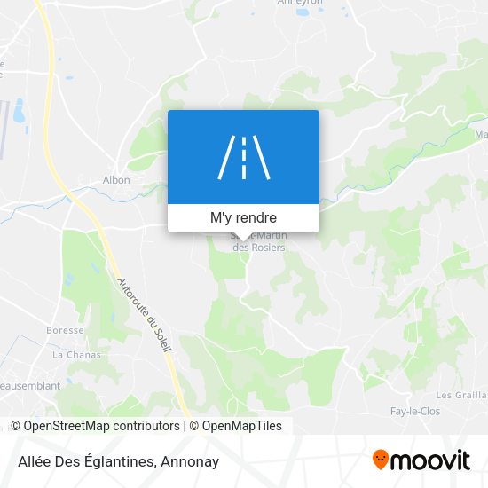 Allée Des Églantines plan