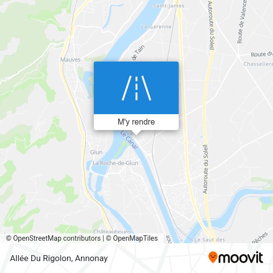 Allée Du Rigolon plan