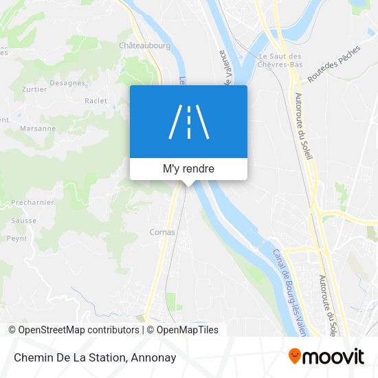 Chemin De La Station plan
