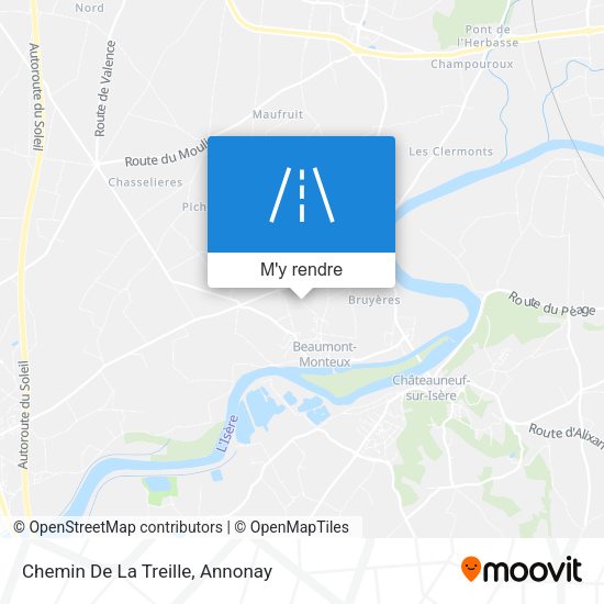 Chemin De La Treille plan
