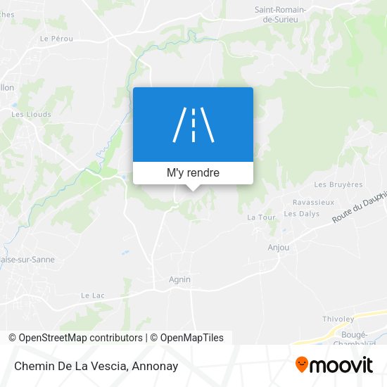 Chemin De La Vescia plan