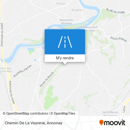 Chemin De La Veyrerie plan