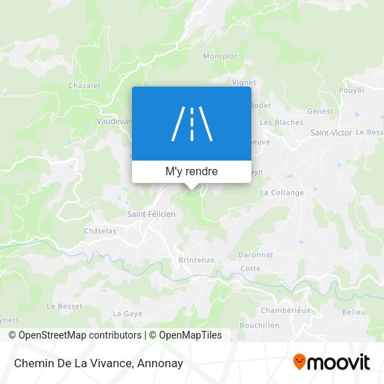 Chemin De La Vivance plan