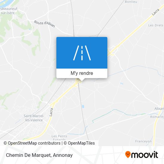 Chemin De Marquet plan