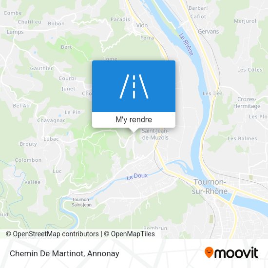 Chemin De Martinot plan