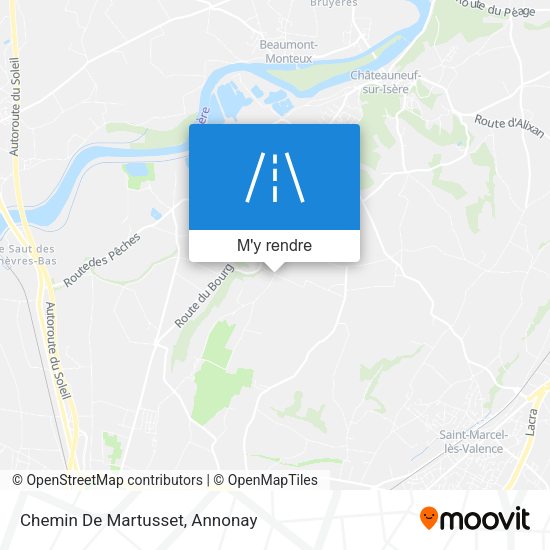 Chemin De Martusset plan