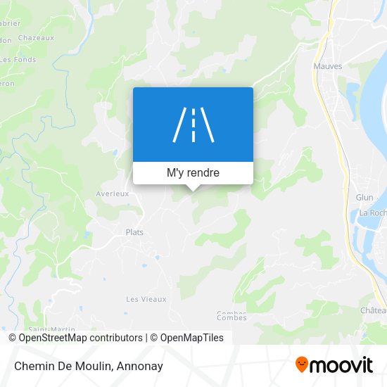 Chemin De Moulin plan