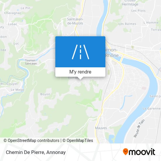 Chemin De Pierre plan