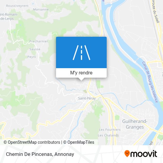 Chemin De Pincenas plan