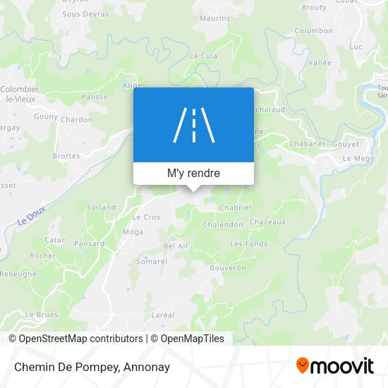 Chemin De Pompey plan