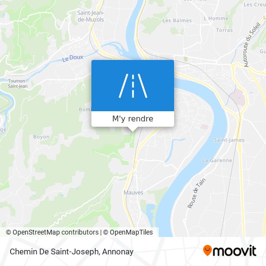 Chemin De Saint-Joseph plan