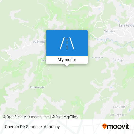 Chemin De Senoche plan