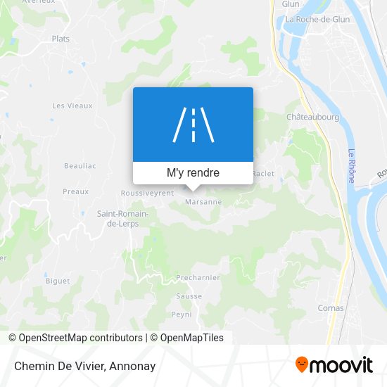 Chemin De Vivier plan