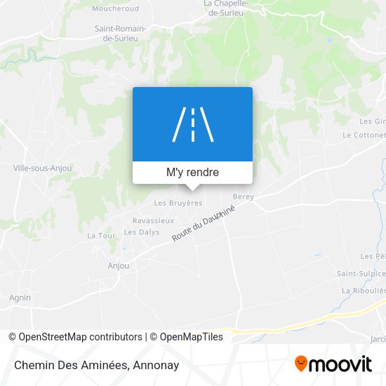 Chemin Des Aminées plan