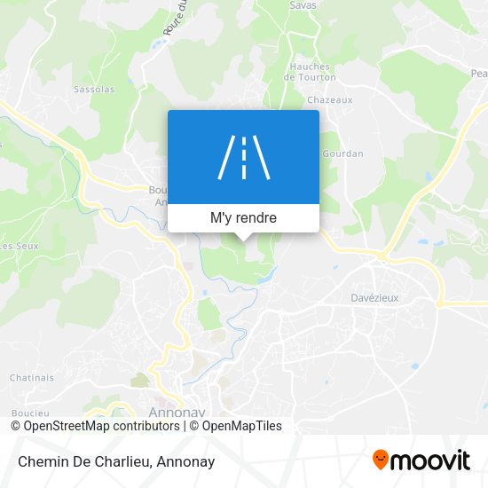 Chemin De Charlieu plan