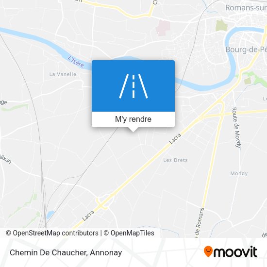 Chemin De Chaucher plan