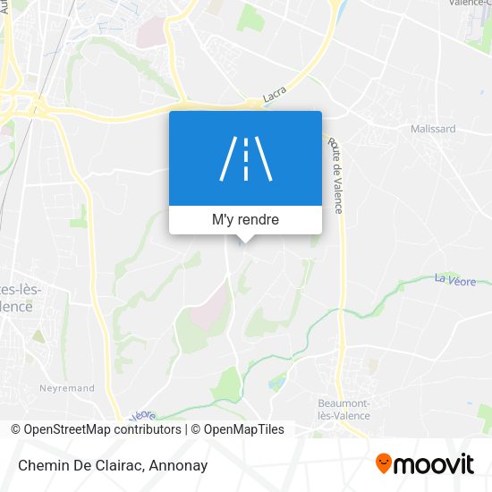 Chemin De Clairac plan