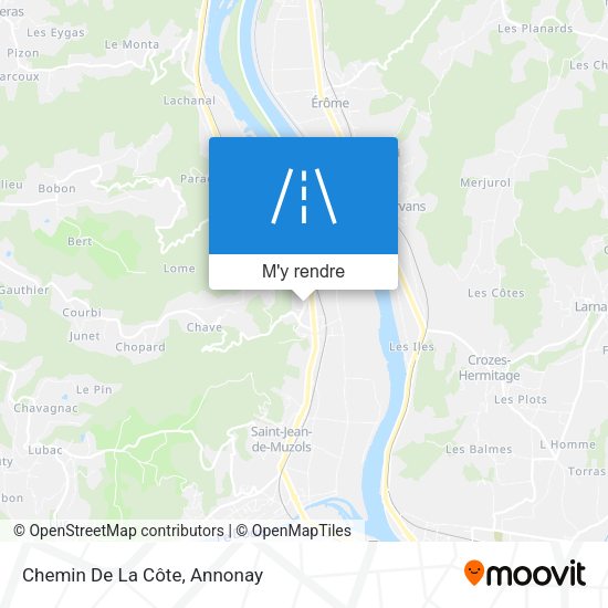 Chemin De La Côte plan