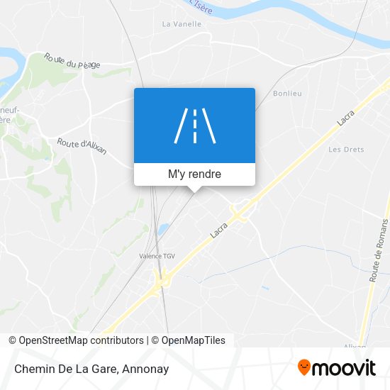 Chemin De La Gare plan