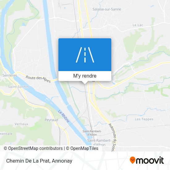 Chemin De La Prat plan