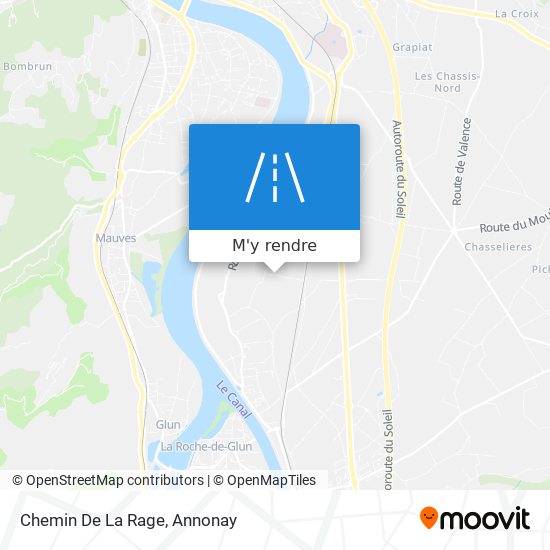 Chemin De La Rage plan