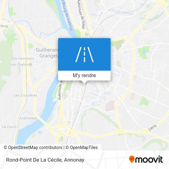 Rond-Point De La Cécile plan