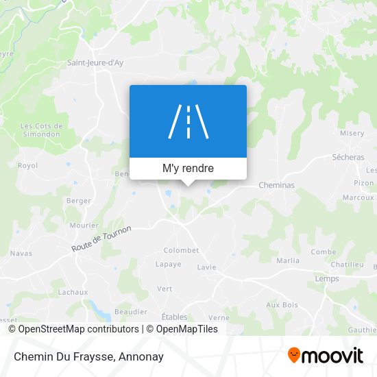 Chemin Du Fraysse plan