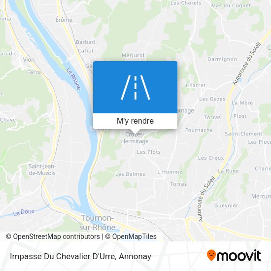 Impasse Du Chevalier D'Urre plan