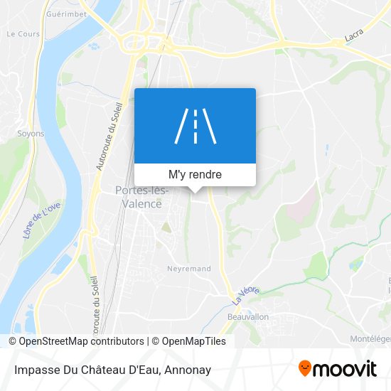 Impasse Du Château D'Eau plan