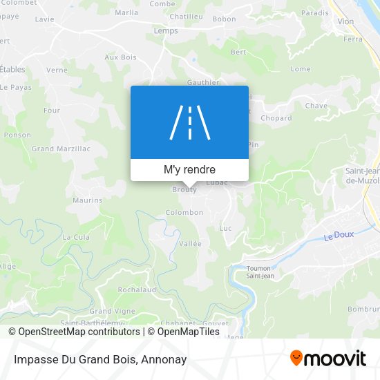 Impasse Du Grand Bois plan