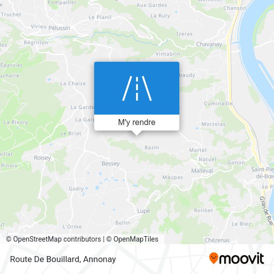 Route De Bouillard plan