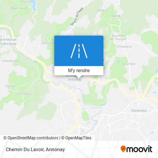 Chemin Du Lavoir plan