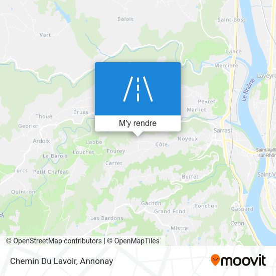 Chemin Du Lavoir plan
