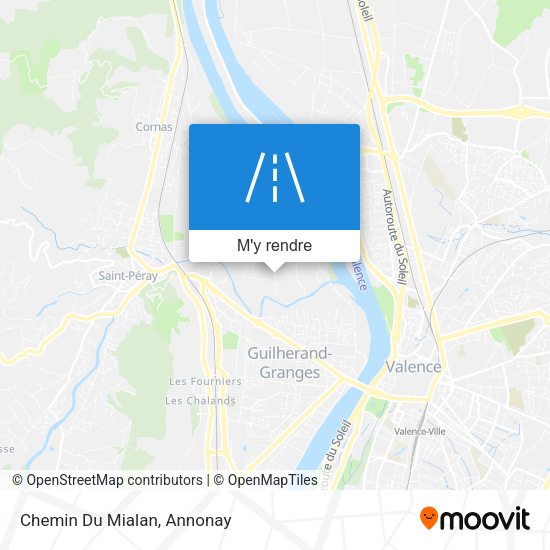 Chemin Du Mialan plan