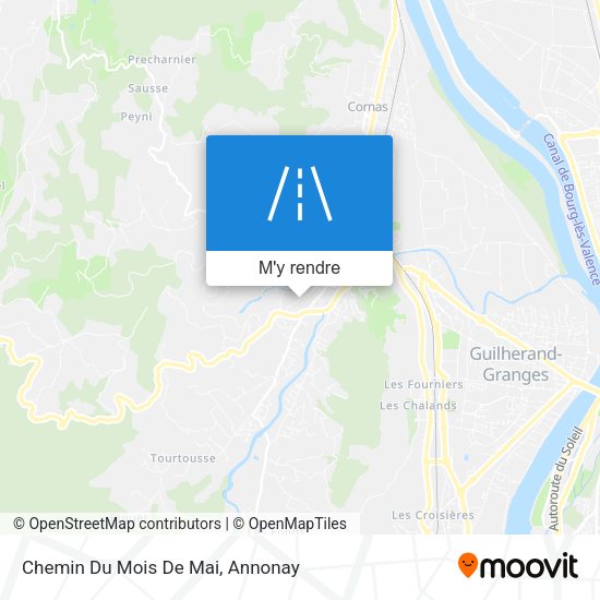 Chemin Du Mois De Mai plan