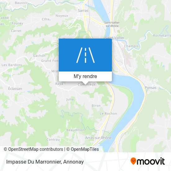 Impasse Du Marronnier plan