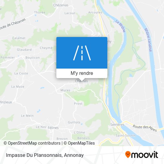 Impasse Du Plansonnais plan