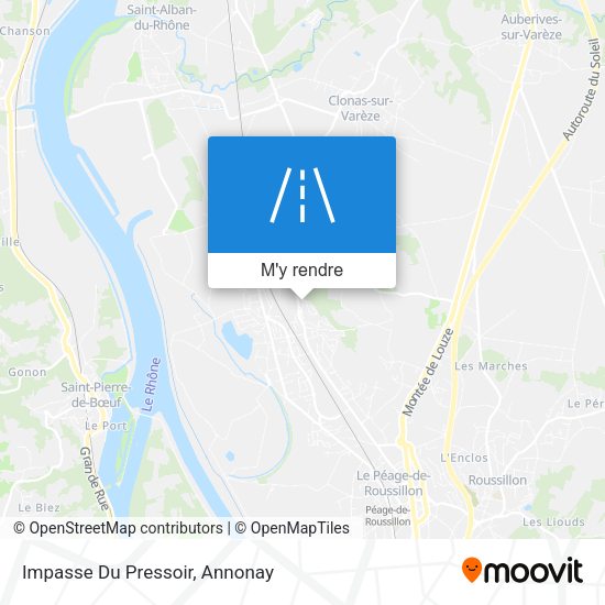 Impasse Du Pressoir plan