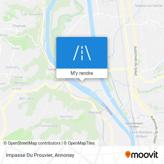 Impasse Du Prouvier plan