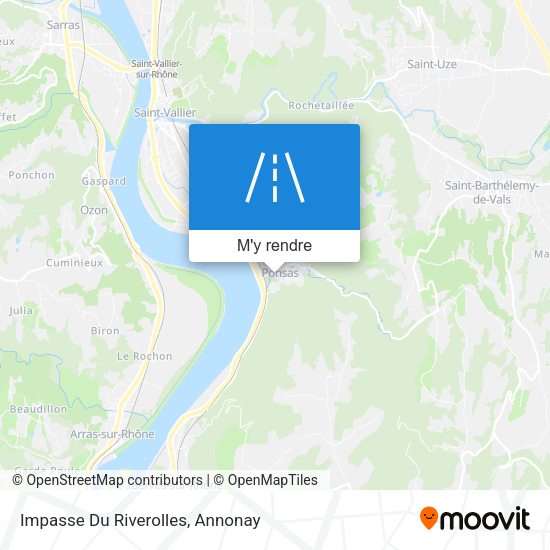 Impasse Du Riverolles plan