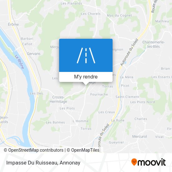 Impasse Du Ruisseau plan
