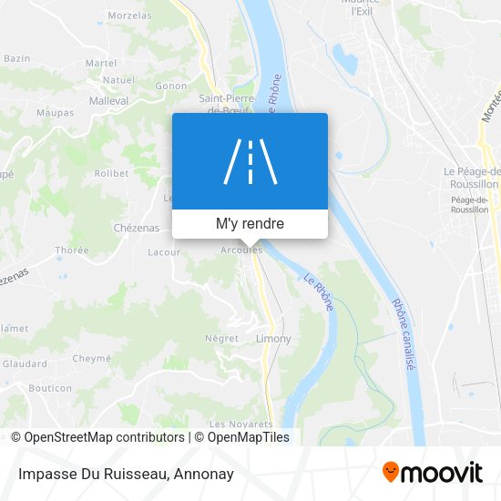 Impasse Du Ruisseau plan