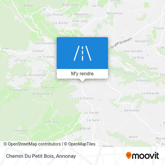 Chemin Du Petit Bois plan